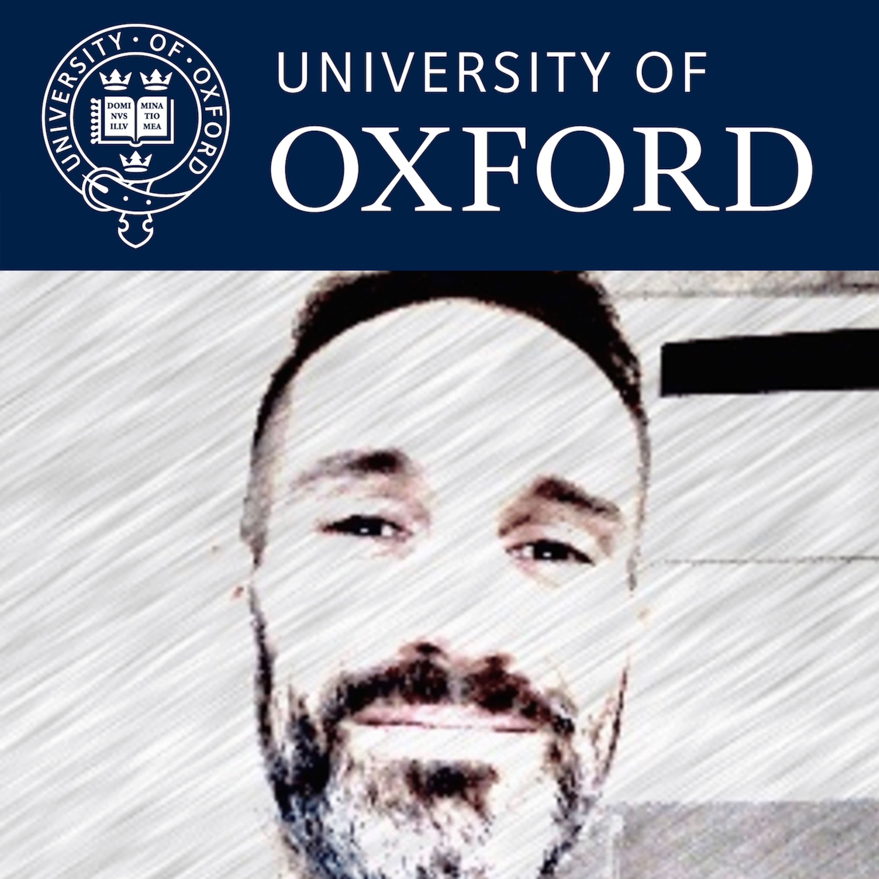 Chris Beard face with University banner